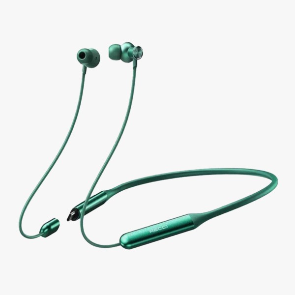 RECCI Neck mounted Bluetooth headset (REP-W41) Green